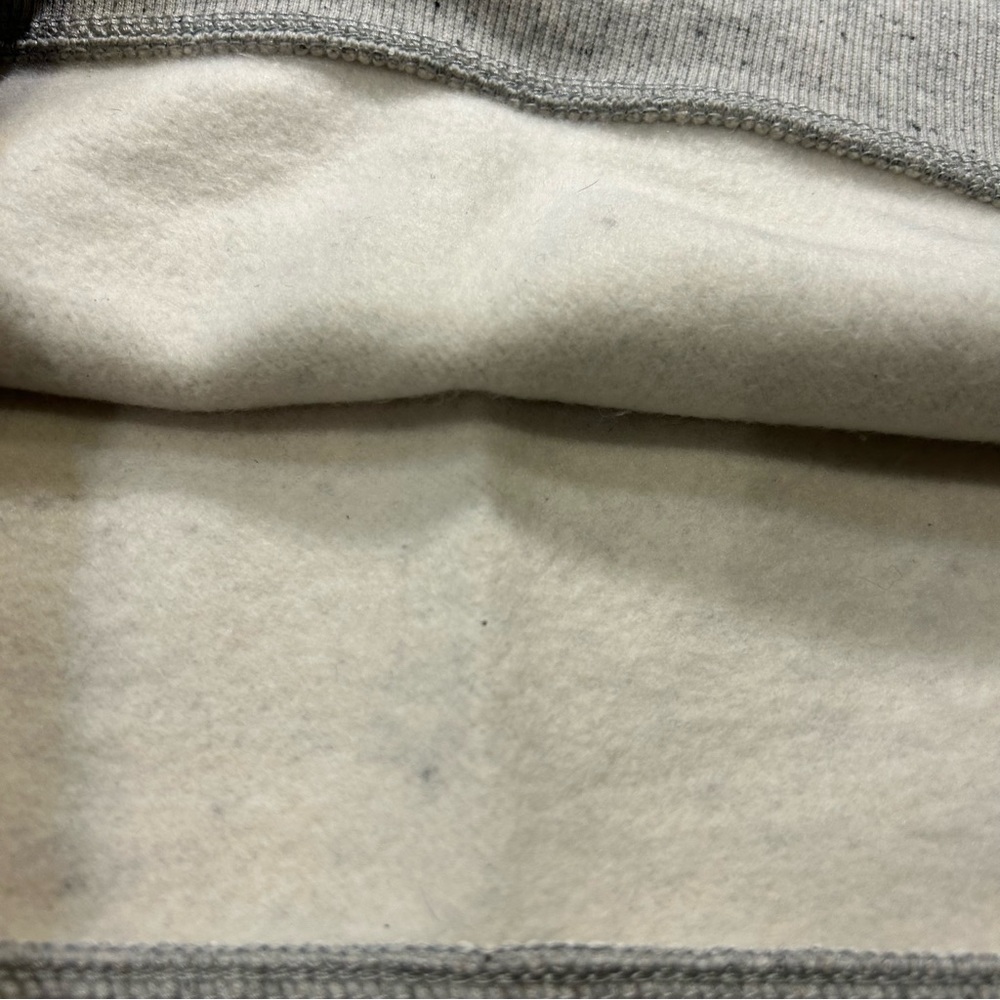 Carhartt Heather Gray Crewneck Sweatshirt with Black Sleeve Logo - Picture 5 of 10